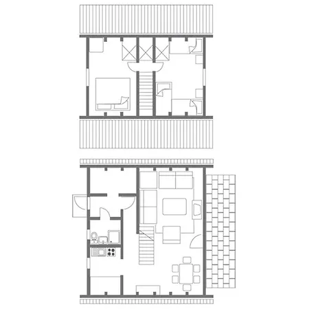 بيت للعطل Ferienwohnpark Nurdachhaus Typ 8 Ndw 74